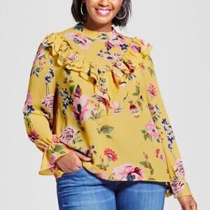 Ava & Viv x Target Floral Blouse